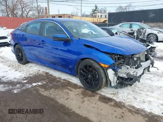 2019 Honda Civic EX z VIN 19XFC1F39KE019925, wystawiony jako IAAI lot #41642046 z przebiegiem 81 318 mil mil oraz . Historia ofert i sprzedaży dostępna na DreamBid. Obrazek 1.