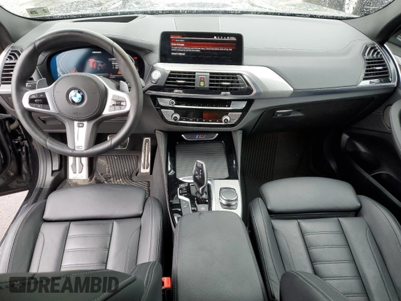 2020 BMW X4 M40i with VIN 5UX2V5C09L9B33814, listed as a Copart auction lot 49206023 with 25,250 mi miles. Bid and sale history available at carsss.com. Image 8.