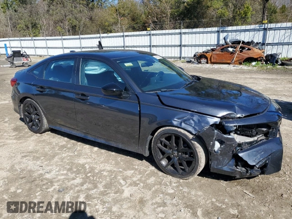 2022 Honda Civic Sport z VIN 2HGFE2F53NH592492, wystawiony jako Copart lot #49188085 z przebiegiem 16 092 mil mil oraz Szkoda całkowita • Salvage title. Historia ofert i sprzedaży dostępna na DreamBid. Obrazek 4.
