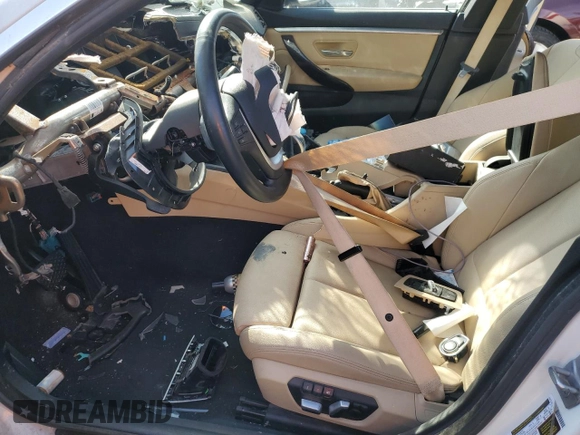 2018 BMW 4 Series 430i with VIN WBA4J1C59JBA30115, listed as a Copart auction lot 41644655 with Not Provided miles and Salvage Title. Bid and sale history available at DreamBid. Image 7.