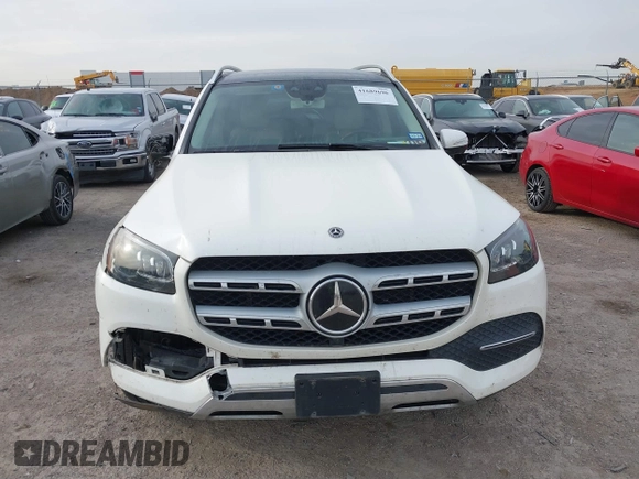 2020 Mercedes-Benz GLS with VIN 4JGFF5KE8LA050072, listed as a IAAI auction lot 41689696 with 66,877 mi miles. Bid and sale history available at carsss.com. Image 12.