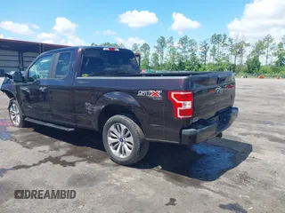 2018 Ford F-150 XL with VIN 1FTEX1EP4JFE00607, listed as a IAAI auction lot 42258768 with 89,273 mi miles and . Bid and sale history available at DreamBid. Image 3.