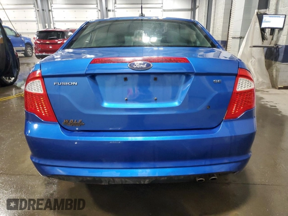 2011 Ford Fusion SE with VIN 3FAHP0HA9BR128287, listed as a Copart auction lot 47874025 with 192,806 mi miles and Salvage Title. Bid and sale history available at carsss.com. Image 6.