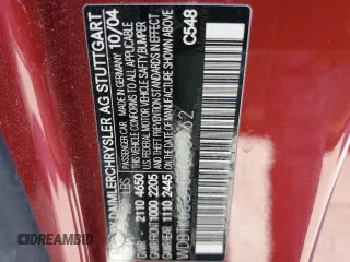 2005 Mercedes-Benz CLK 320 with VIN WDBTK65G45T043762, listed as a Copart auction lot 79904434 with 88,127 mi miles and Salvage Title. Bid and sale history available at DreamBid. Image 12.