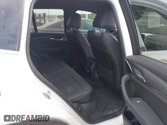 2023 BMW X3 sDrive30i with VIN 5UX43DP07P9P65068, listed as a IAAI auction lot 41935656 with 23,919 mi miles and . Bid and sale history available at DreamBid. Image 8.