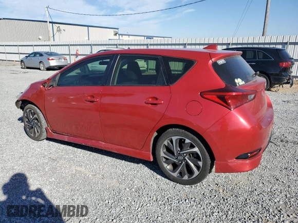 2016 Scion iM z VIN JTNKARJE4GJ510355, wystawiony jako Copart lot #46887035 z przebiegiem 132 444 mil mil oraz Szkoda całkowita • Salvage title. Historia ofert i sprzedaży dostępna na DreamBid. Obrazek 2.