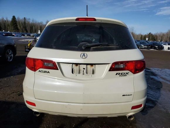 2008 Acura RDX with VIN 5J8TB182X8A802856, listed as a Copart auction lot 45192245 with 245,689 mi miles and Clean Title. Bid and sale history available at carsss.com. Image 6.