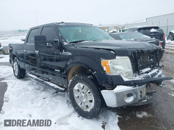 2011 Ford F-150 XLT with VIN 1FTFW1ET6BKE17468, listed as a IAAI auction lot 41206985 with 164,026 mi miles. Bid and sale history available at carsss.com. Image 1.