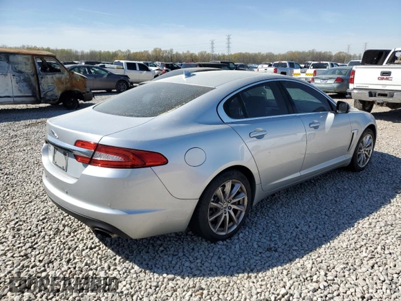 2013 Jaguar XF I4 RWD with VIN SAJWA0ES9DPU02289, listed as a Copart auction lot 50532555 with 162,003 mi miles and Clean Title. Bid and sale history available at carsss.com. Image 3.