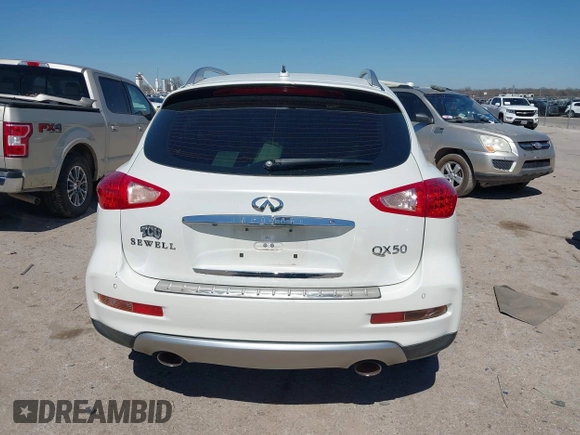2016 Infiniti QX50 with VIN JN1BJ0RP4GM232130, listed as a IAAI auction lot 41768481 with 138,114 mi miles. Bid and sale history available at carsss.com. Image 16.
