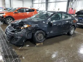 2010 Mazda 3 i Sport with VIN JM1BL1SFXA1264622, listed as a Copart auction lot 60656605 with 186,508 mi miles and Salvage title. Bid and sale history available at DreamBid. Image 1.