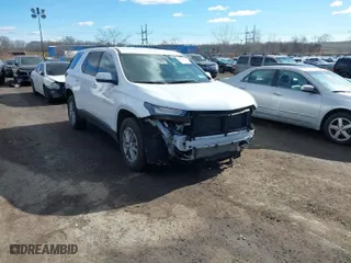 2023 Chevrolet Traverse LT Cloth with VIN 1GNEVGKW3PJ224425, listed as a IAAI auction lot 41462216 with 18,808 mi miles. Bid and sale history available at carsss.com. Image 1.