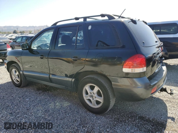 2006 Hyundai Santa Fe GLS with VIN KM8SC73D86U110864, listed as a Copart auction lot 46885805 with 184,782 mi miles and Clean Title. Bid and sale history available at carsss.com. Image 2.