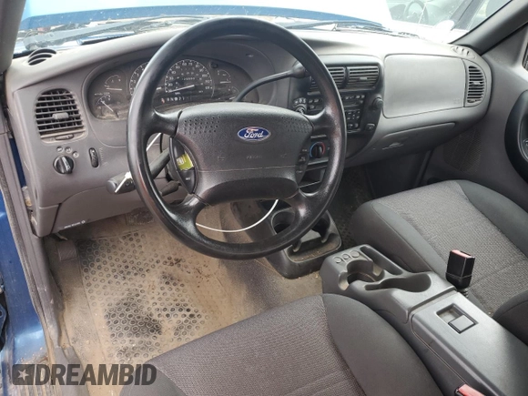 2002 Ford Ranger XL Fleet with VIN 1FTZR45E52TA26961, listed as a Copart auction lot 52254145 with 126,893 mi miles and Clean title. Bid and sale history available at DreamBid. Image 8.