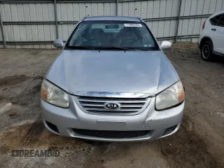 2007 Kia Spectra EX with VIN KNAFE121875410837, listed as a Copart auction lot 71992594 with 126,207 mi miles and Salvage Title. Bid and sale history available at carsss.com. Image 5.