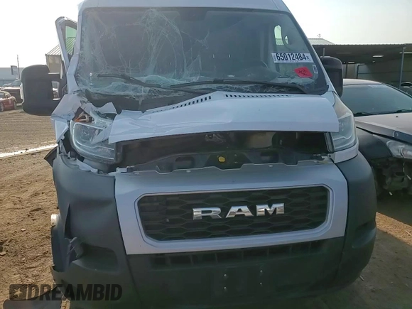 2020 Ram ProMaster Cargo with VIN 3C6TRVDG7LE104897, listed as a Copart auction lot 65012484 with Not Provided miles and Salvage Title. Bid and sale history available at carsss.com. Image 12.