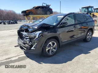 2021 GMC Terrain SLT z VIN 3GKALVEVXML374867, wystawiony jako Copart lot #50842885 z przebiegiem 32 693 mil mil oraz Szkoda całkowita • Salvage title. Historia ofert i sprzedaży dostępna na DreamBid. Obrazek 1.