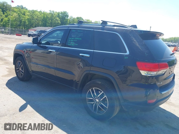 2018 Jeep Grand Cherokee Limited with VIN 1C4RJFBG7JC287046, listed as a IAAI auction lot 42296828 with 155,821 mi miles and . Bid and sale history available at DreamBid. Image 3.
