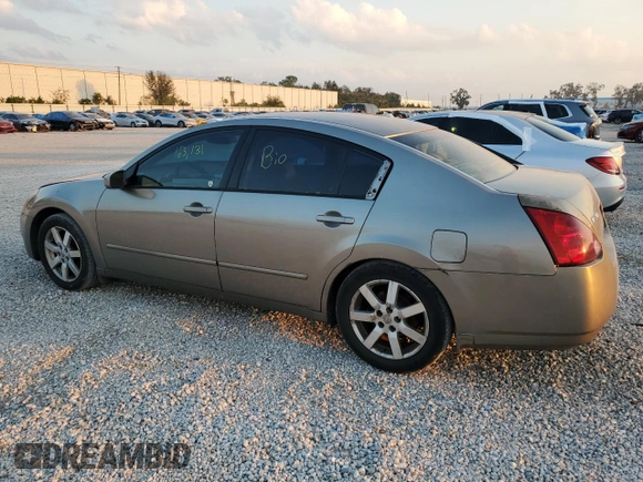 2005 Nissan Maxima 3.5 SL with VIN 1N4BA41E25C806926, listed as a Copart auction lot 76055734 with 163,131 mi miles and Salvage Title. Bid and sale history available at carsss.com. Image 2.