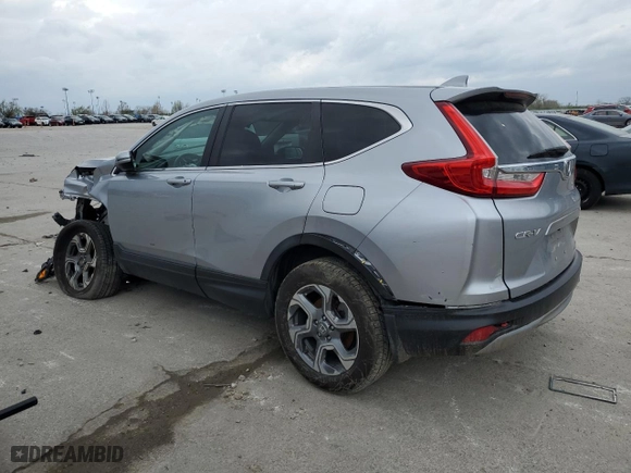 2017 Honda CR-V EX-L with VIN 5J6RW2H87HL071065, listed as a Copart auction lot 51615885 with 56,117 mi miles and Salvage Title. Bid and sale history available at carsss.com. Image 2.
