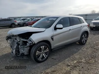 2021 Mitsubishi Outlander ES z VIN JA4ARUAU4MU033224, wystawiony jako Copart lot #51519575 z przebiegiem 64 689 mil mil oraz Szkoda całkowita • Salvage title. Historia ofert i sprzedaży dostępna na DreamBid. Obrazek 1.