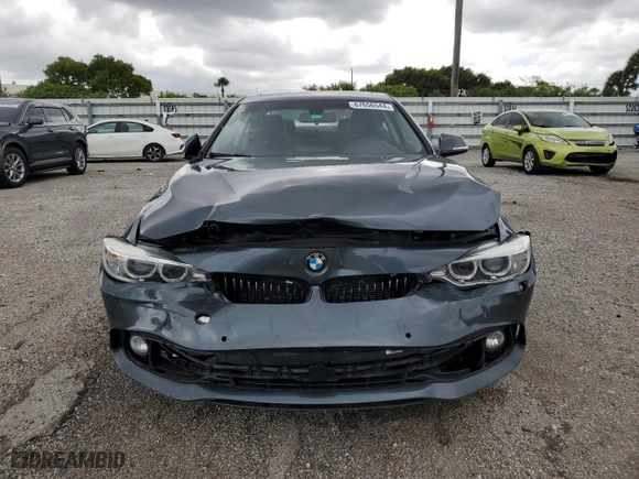 2015 BMW 4 Series 435i xDrive with VIN WBA3R5C53FK371851, listed as a Copart auction lot 67656544 with 86,438 mi miles and Salvage Title. Bid and sale history available at carsss.com. Image 5.