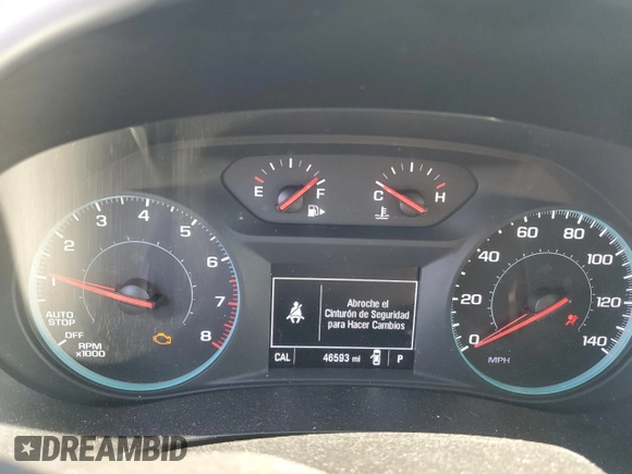 2022 Chevrolet Malibu LS with VIN 1G1ZB5ST6NF213716, listed as a Copart auction lot 47243705 with 46,593 mi miles and Non Repairable. Bid and sale history available at DreamBid. Image 9.