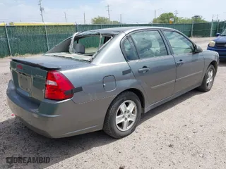 2005 Chevrolet Malibu LS with VIN 1G1ZT52825F278068, listed as a IAAI auction lot 42028457 with 1 mi miles. Bid and sale history available at carsss.com. Image 4.