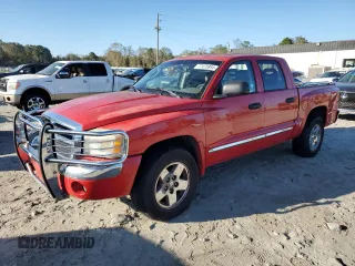 2005 Dodge Dakota Laramie with VIN 1D7HW58N65S263982, listed as a Copart auction lot 77470884 with 164,809 mi miles and Clean Title. Bid and sale history available at DreamBid. Image 1.