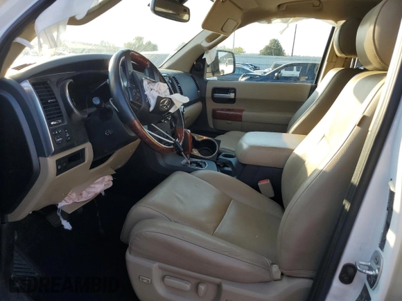 2019 Toyota Sequoia Platinum with VIN 5TDDY5G15KS168285, listed as a Copart auction lot 74146624 with 108,438 mi miles and Salvage Title. Bid and sale history available at carsss.com. Image 7.