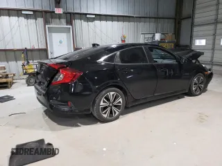 2016 Honda Civic EX-L with VIN 19XFC1F72GE020764, listed as a Copart auction lot 49621775 with Not provided miles and Salvage title. Bid and sale history available at DreamBid. Image 3.