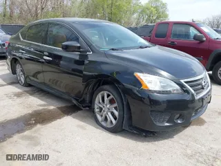 2014 Nissan Sentra SV with VIN 3N1AB7AP9EY298826, listed as a IAAI auction lot 42003429 with 97,835 mi miles. Bid and sale history available at carsss.com. Image 1.