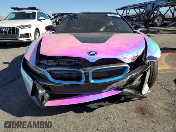 2019 BMW i8 z VIN WBY2Z6C56K7D09508, wystawiony jako Copart lot #86847034 z przebiegiem 24 015 mil mil oraz Szkoda całkowita • Salvage title. Historia ofert i sprzedaży dostępna na DreamBid. Obrazek 5.