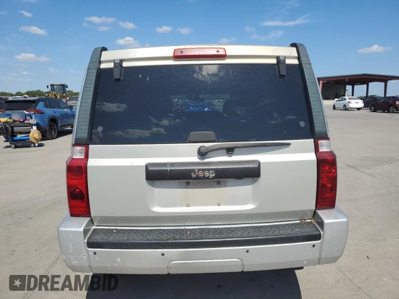 2010 Jeep Commander Sport with VIN 1J4RH4GK7AC159364, listed as a Copart auction lot 72509554 with 262,837 mi miles and Salvage Title. Bid and sale history available at carsss.com. Image 6.