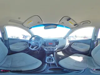 2017 Kia Rio 5-Door LX with VIN KNADM5A37H6006881, listed as a Copart auction lot 76497124 with 195,632 mi miles and Salvage Title. Bid and sale history available at carsss.com. Image 12.