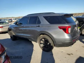 2023 Ford Explorer ST-Line z VIN 1FMSK8KH5PGB04288, wystawiony jako Copart lot #79953984 z przebiegiem Nie podano mil oraz Szkoda całkowita • Salvage title. Historia ofert i sprzedaży dostępna na DreamBid. Obrazek 2.