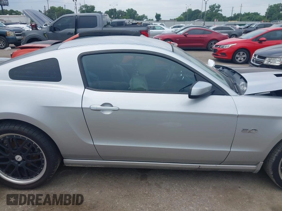 2013 Ford Mustang GT with VIN 1ZVBP8CF4D5231332, listed as a IAAI auction lot 42432916 with 78,564 mi miles and . Bid and sale history available at DreamBid. Image 14.