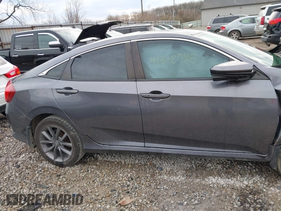 2019 Honda Civic Sedan EX with VIN 19XFC1F37KE008972, listed as a IAAI auction lot 41898785 with 82,784 mi miles. Bid and sale history available at carsss.com. Image 13.