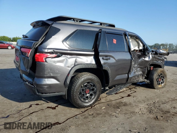 2023 Toyota Sequoia SR5 with VIN 7SVAAABA8PX010375, listed as a Copart auction lot 68346364 with 15,326 mi miles and Salvage Title. Bid and sale history available at carsss.com. Image 3.