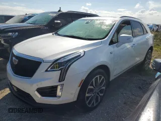 2023 Cadillac XT5 AWD Sport with VIN 1GYKNGRS4PZ191199, listed as a Copart auction lot 74790394 with 17,281 mi miles and Non repairable. Bid and sale history available at DreamBid. Image 1.
