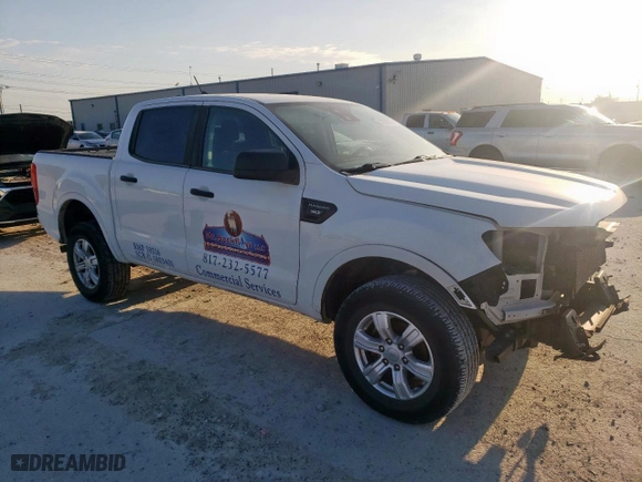 2019 Ford Ranger XL with VIN 1FTER4EH9KLA22629, listed as a Copart auction lot 53268215 with 144,469 mi miles and Salvage Title. Bid and sale history available at carsss.com. Image 4.