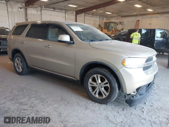 2012 Dodge Durango SXT with VIN 1C4RDHAG4CC110655, listed as a IAAI auction lot 41969709 with 194,995 mi miles and . Bid and sale history available at DreamBid. Image 1.