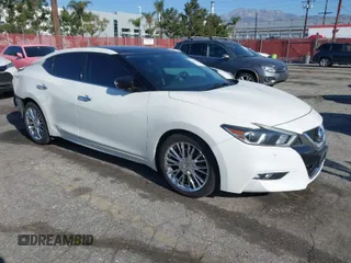 2017 Nissan Maxima SV with VIN 1N4AA6AP5HC445382, listed as a IAAI auction lot 41958040 with 140,333 mi miles. Bid and sale history available at carsss.com. Image 1.