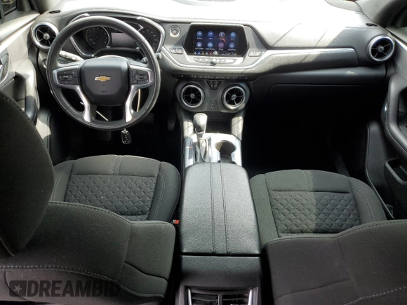 2021 Chevrolet Blazer LT with VIN 3GNKBCRS9MS532927, listed as a Copart auction lot 49718015 with 77,987 mi miles and Salvage title. Bid and sale history available at DreamBid. Image 8.