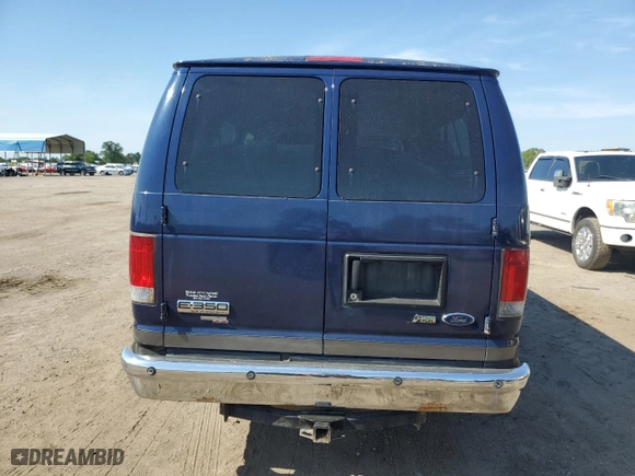 2010 Ford Econoline Wagon XL with VIN 1FBSS3BL7ADA88958, listed as a Copart auction lot 51248804 with 181,873 mi miles and Salvage Title. Bid and sale history available at carsss.com. Image 6.