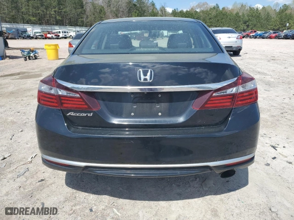 2016 Honda Accord Sedan LX with VIN 1HGCR2F38GA070514, listed as a Copart auction lot 50988155 with 110,184 mi miles and Salvage Title. Bid and sale history available at carsss.com. Image 6.