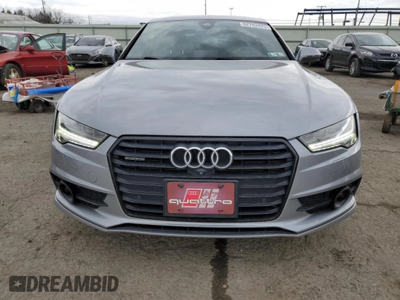 2017 Audi A7 Prestige with VIN WAU22AFC7HN049024, listed as a Copart auction lot 82763423 with 53,322 mi miles. Bid and sale history available at carsss.com. Image 5.