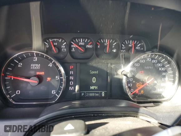 2015 GMC Sierra 1500 z VIN 1GTR1TEH5FZ412312, wystawiony jako Copart lot #79468714 z przebiegiem 219 891 mil mil oraz Szkoda całkowita • Salvage title. Historia ofert i sprzedaży dostępna na DreamBid. Obrazek 9.