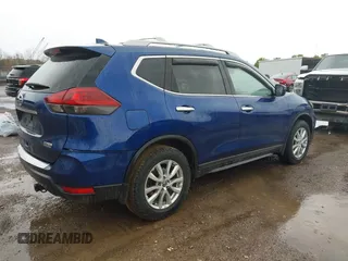 2019 Nissan Rogue SV with VIN 5N1AT2MT7KC829981, listed as a IAAI auction lot 41909889 with 57,794 mi miles and . Bid and sale history available at DreamBid. Image 4.