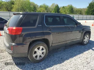 2016 GMC Terrain SLE with VIN 2GKALMEK4G6353280, listed as a Copart auction lot 53374655 with 122,545 mi miles and Clean Title. Bid and sale history available at DreamBid. Image 3.